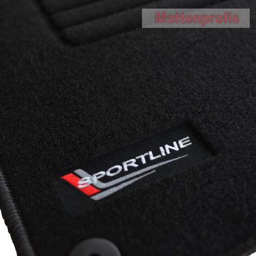 Velours fußmatten sportline - velours,