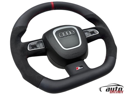 Lenkrad leder alcantara - leder,